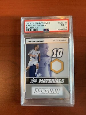 Upper Deck MLS 2008 - MLS Materials #MM-18 Landon Donovan (MEM) - PSA 9 Foto 1 de 2