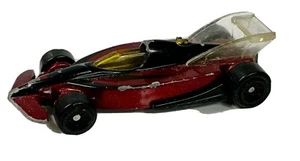 1999 Hot Wheels Mattel FORMULA 1 RACER McD Corp 1:64 Burgundy Red Diecast Car - Picture 1 of 5