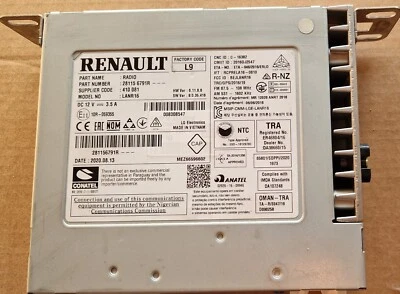 Renault R-link 2 UNLOCKED Radio Navi Rlink Carplay Espace V Megane IV Talisman - Image 1 of 4