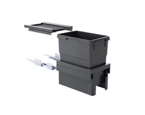 Hailo Raccoglitore Rifiuti 30cm Mobiletto Estraibile CS Slide 30.1/30 Cargo Synchro 30L - Foto 1 di 9