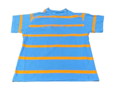 Camiseta a Rayas Vintage GUESS Jeans EE. UU. Años 90 Georges Marciano Mujer S Foto 1 de 4