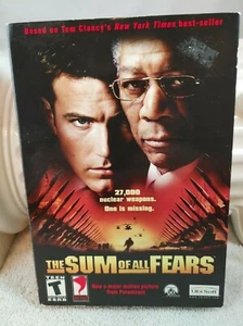 NEW Sum of All Fears PC/Windows Game Ubisoft NEW SEALED - Picture 1 of 2