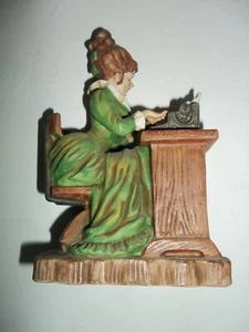 GEO Z. LEFTON PORCELAIN WOMEN TYPING - JAPAN - Picture 1 of 4