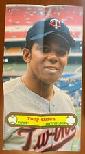 2021 Topps Heritage TONY OLIVA 1972 Poster Boxloader Topper SP TWINS