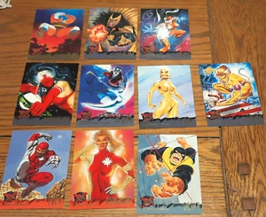 MARVEL COMICS-1994 FLEER ULTRA COMIC CARDS-X MEN-10 CARD LOT-LOCUS-REAPER-BLOB - Picture 1 of 5