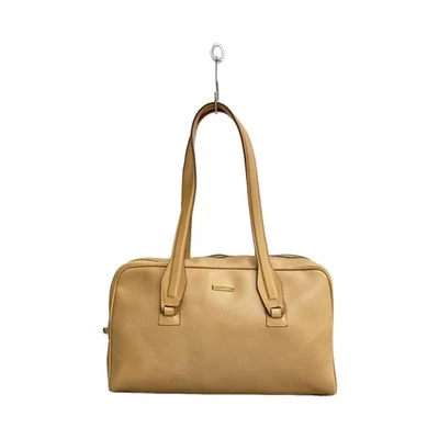 Bolso de Hombro Gucci Cuero Beige Clásico Vintage Auténtico Foto 1 de 4