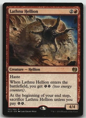 Lathnu Hellion R Kaladesh 121 LP - Image 1 of 2