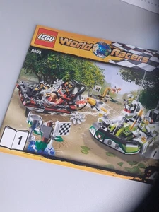 Lego World Racers Gefahr Im Krokodil-Sumpf Bauanleitung Set 8899 nur Teil 1 - Bild 1 von 4