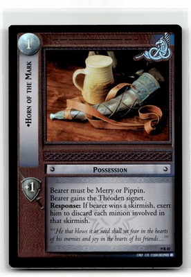Lord of The Rings TCG - Horn of the Mark - Foil Rare - Reflections Decipher - Image 1 of 2
