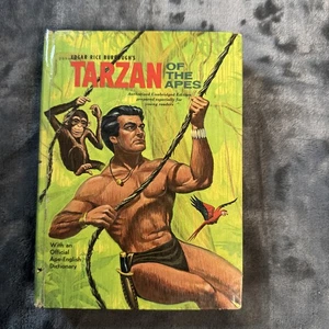 Edgar Rice Burroughs Tarzan Of The Apes Hardcover 1964 Vintage - Foto 1 di 9