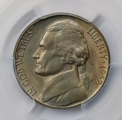 1939-S Jefferson Nickel PCGS MS65 Reverse of 1938 - Image 1 of 4