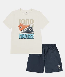 Converse Retro Remix Boys Outfit - Beige/Blue - Picture 1 of 5