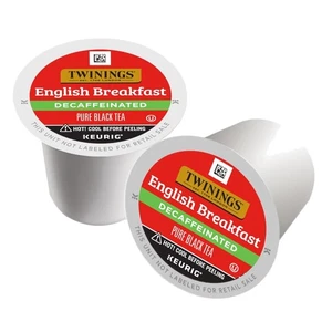 56 Count Decaf English Breakfast Tea K-Cup Pods - Smooth & Flavorful Delight - Picture 1 of 8