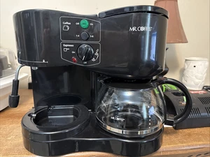 Mr. Coffee Dual Coffee Expresso Maker Base With Carafe Only - Picture 1 of 12