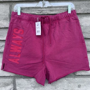 The Mayfair Group Empathy Always® Vintage Red Sweatshorts S/M $90 Shorts Sweats - Picture 1 of 13