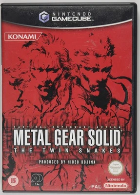 Metal Gear Solid Twin Snakes Nintendo GameCube 2004 PAL | TESTED | KONAMI - Image 1 of 4
