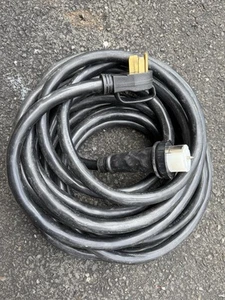 VEVOR 50ft Generator Power Cord 50A 14-50P to CS6364 Locking Connector - Picture 1 of 10
