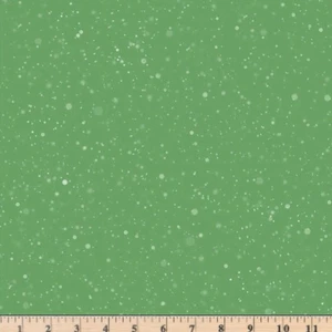 Tela 100 % algodón Frost & Fable textura nevada verde 05804 G media yarda - Imagen 1 de 2