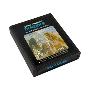 Atari 2600 Defender Cartridge & Manual – Classic Side‑Scrolling Shooter - Picture 1 of 9