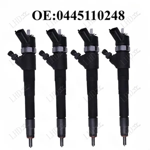 Inyector de combustible 4 piezas 0445110248 para motor Iveco - Imagen 1 de 2