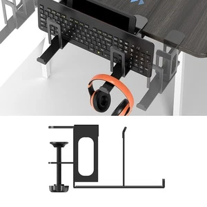 Effortless For Desk Setup Vertical Laptop and Headset Organizer in One Unit - Afbeelding 1 van 13