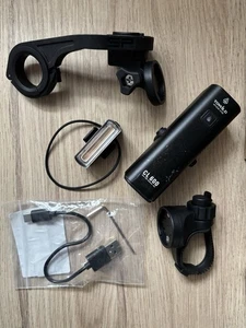 TOWILD 600 Lumen Luce Anteriore Bici IPX6 Impermeabile + Magic Shine Posteriore USB LED - Foto 1 di 10