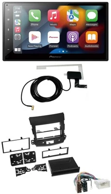 Pioneer MP3 USB Bluetooth DAB 2DIN Autoradio für Citroen C-Crosser Mitsubishi Ou - Bild 1 von 4