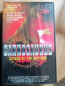 VHS Rarität: CARNOSAURUS 2 - ATTACK OF THE RAPTOR (1995) NUR AUF VHS & DVD UNCUT - Bild 1 von 2