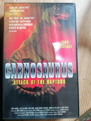 VHS Rarität: CARNOSAURUS 2 - ATTACK OF THE RAPTOR (1995) NUR AUF VHS & DVD UNCUT - Bild 1 von 2