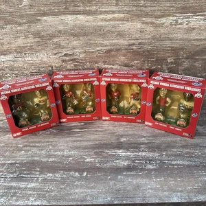 Ohio State Buckeyes Heisman Trophy Winners 4 Mini Bobblehead set completo di 4 - Foto 1 di 11
