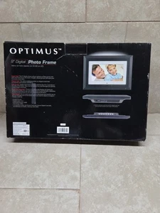 Optimus 9” 16-665 16MB Digital Photo Frame w/ Remote Control & Power Cord - Picture 1 of 12