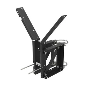 Universal Basketball Hoop Mounting Kit Rim Combo System Powder Coated Finish - Picture 1 of 4