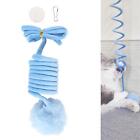 Cat Toy Ball Spring Toy Scratching Ball Self Hey for Kitten Kitty Catching Toy