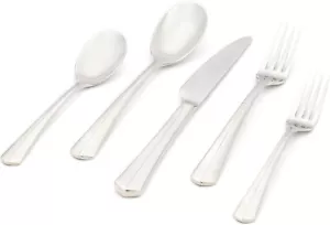 Yamazaki Bellhaven 5-Piece Place Setting, Service for 1, Stainless - Picture 1 of 1