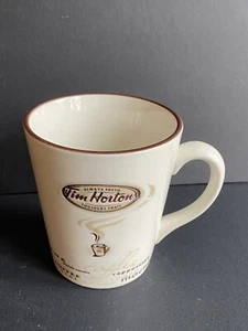 Tim Hortons 2005 Edición Limitada #5 Blanco Beige Cappuccino Moca Taza de Café - Imagen 1 de 4