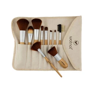 Wotnot Naturals Vegan Makeup Brushes x 10 Set - Picture 1 of 1