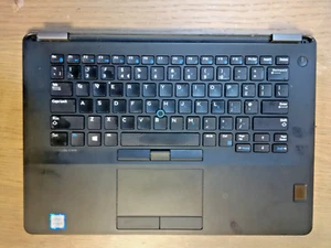 Dell Latitude 7470 Touchpad Keyboard & intel i5-6300U motherboard AAZ60 LA-C461P - Afbeelding 1 van 3