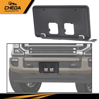 Soporte de montaje de matrícula delantero apto para Ford F250 F350 Super Duty 2020-2022 Foto 1 de 4