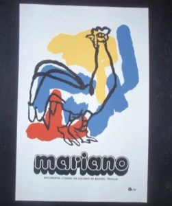 Cuba Silkscreen Art Poster for Movie About Famed Cuban Artist MARIANO Rodríguez - Picture 1 of 2