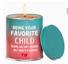 Mothers Day Gifts For Mom From Daughter,son, Funny Scented Candle Favorite Child