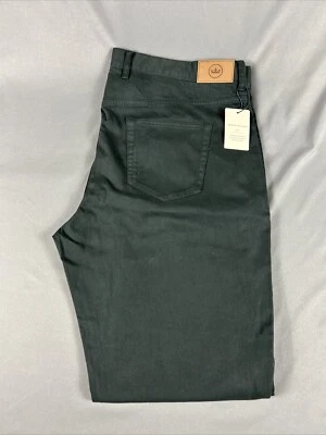 Pantalones de golf Peter Millar Crown Ultimate Sateen 40 x 34 negros modales nuevos con etiquetas precio de venta sugerido por el fabricante 170 USD Foto 1 de 4