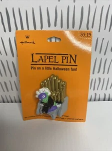 Vintage Hallmark Lapel Pin Halloween Pipe Organ Monster Goblin Boo Bazaar - Picture 1 of 3