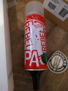 NIB SAMUEL ADAMS REBEL IPA Spray Paint Can 10" Beer Tap Handle - Picture 1 of 4