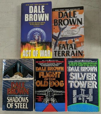 Dale Brown Fatal Terrain Silver Tower Shadows Of Steel Flight Of The Old Dog  X5 — 第 1/4 张图片