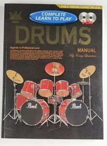 Progressive Complete Learn To Play Drums Manual Craig Lauritsen D - Picture 1 of 4