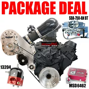 TORQSTORM SUPERCHARGER SYSTEM PONTIAC WITH DEMON MSD ARP-K-GM-P326-455 COMBO - Picture 1 of 5