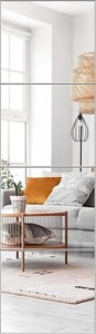 Mirror Full Length, 14x12 Inchx4PCS Wall Mirror Tiles,Full Body Mirror,Acryli... - Picture 1 of 5
