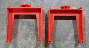 Vintage Hot Wheels Redline Era Track Trestle Red Single Lane Lot of 2 - Picture 1 of 3