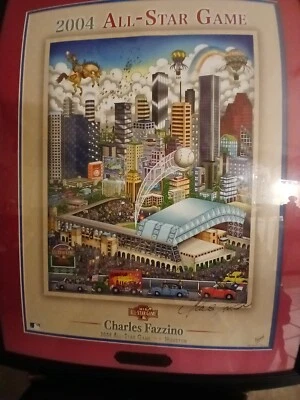 Charles Fazzino 2004 All Star Huston 3D Art Museum Edition Ltd 2004 " Blake... - Image 1 of 4