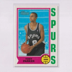 2001-02 Topps Heritage #205 Tony Parker RC Rookie - Picture 1 of 2